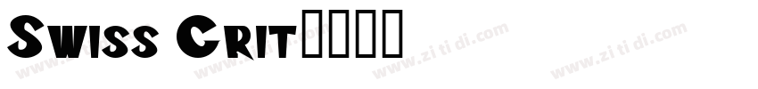 Swiss Grit字体转换